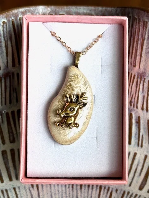 Glazed Ceramic Pendant 22