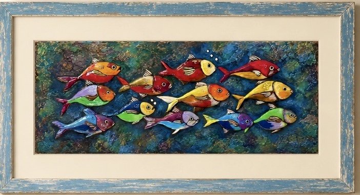 School of Fish Framed.jpg
