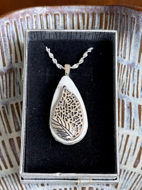 Glazed Ceramic Pendant 34