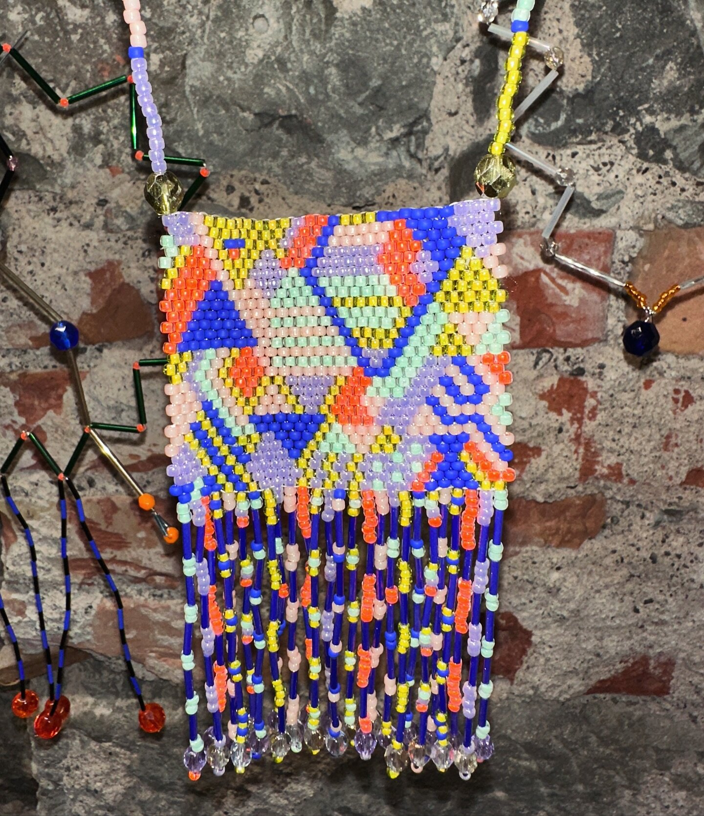 More Tassels Joy 

#BeadventureFun #ColorfulBeads #PatternedCrafting #BeadMagic #FunWithBeads #VibrantDesigns #BeadedJoy #CraftyPatterns #BeadedFun #CreativeBeadwork #fabiennemorel #luzern #lucerne #zurich #z&uuml;rich #textiledesign #design