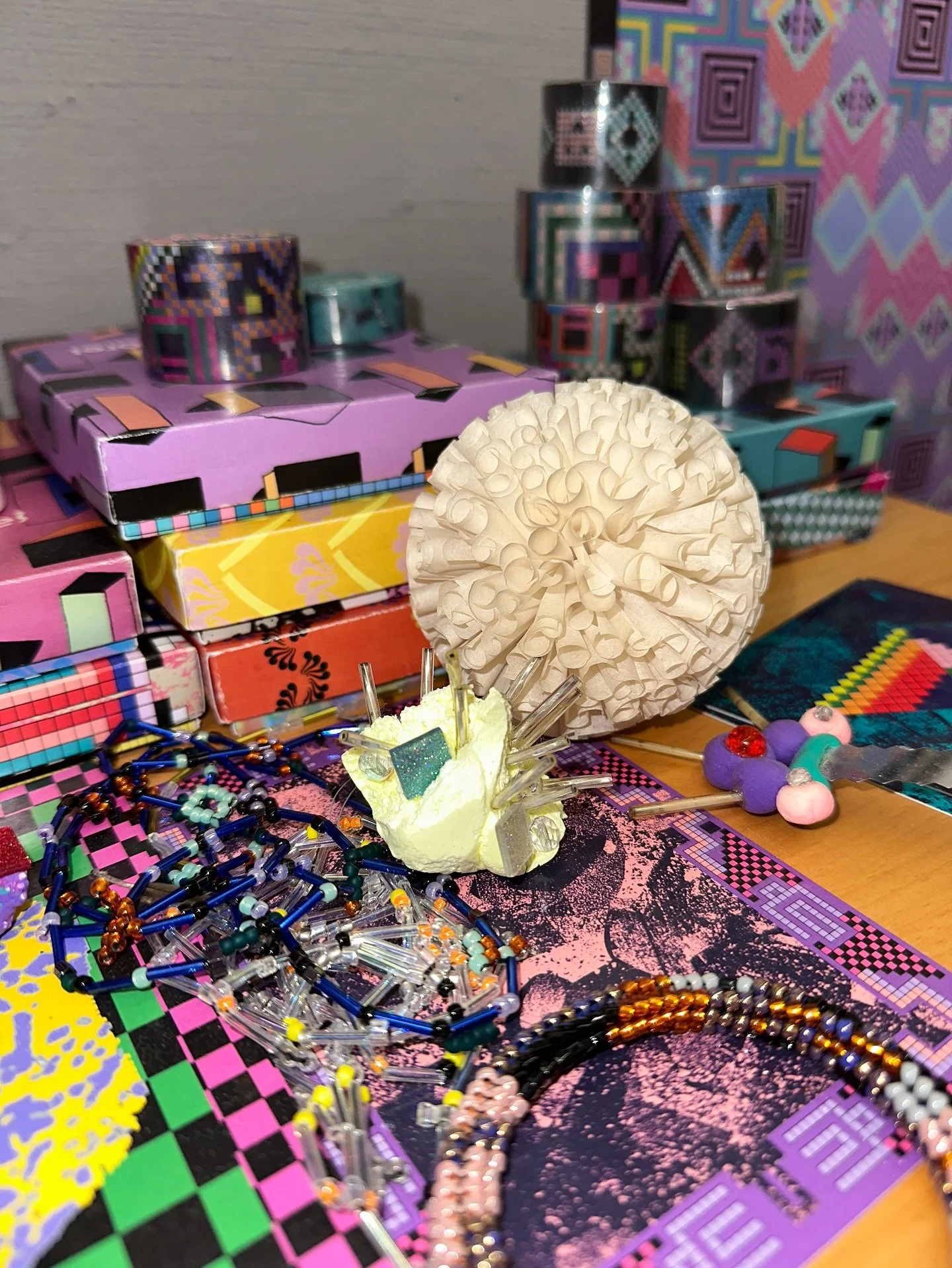 Boutique and Studio Impressions! Open this afternoon.

 #BoutiqueLife #StudioVibes #ShopLocal #ArtisticSpace #OpenNow #FabienneMorel #LucerneArtist #SwissDesign #HandcraftedJewelry #TextileArt #StudioLife #CreativeSpace #LocalArtisans #ArtisticJourne