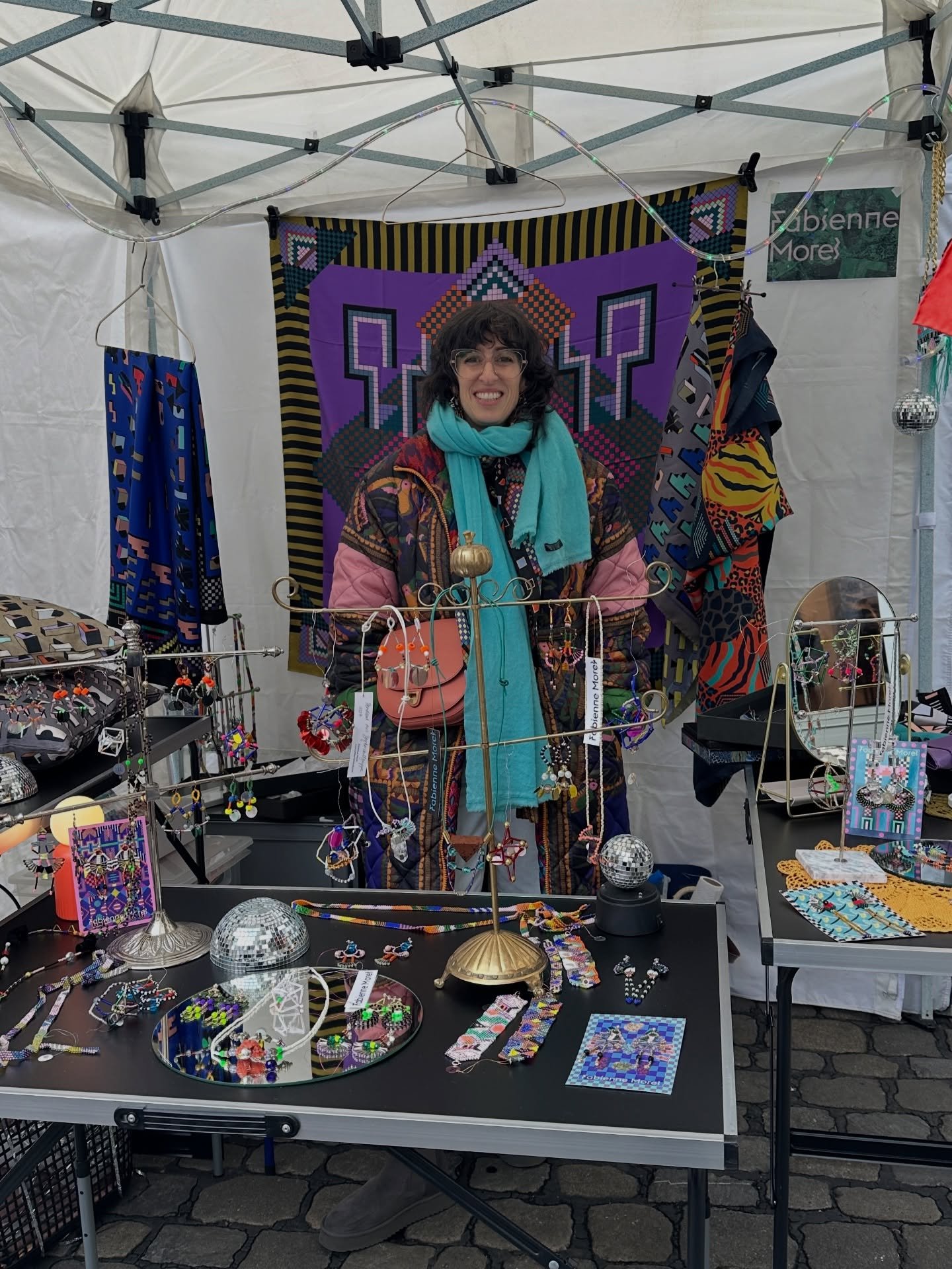Such a wonderful day at the crafts market in Lucerne!
Ein wunderbarer Tag auf dem Handwerksmarkt in Luzern!

#HandmadeJewelry, #CraftMarketFinds, #LucerneArtisan, #UniqueDesigns, #SupportSmallBusiness #FabienneMorel
#LucerneCrafts #FabienneMorelStudi