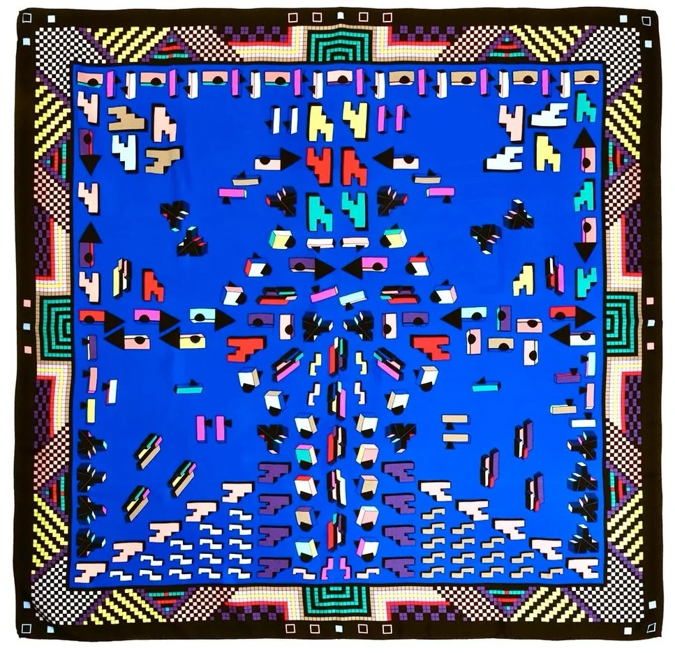 Our &ldquo;Mandala Blue&rdquo; silk foulard is a piece of art in fabric form&mdash;vibrant, bold, and nearly sold out. Only a few are left, so claim your unique statement piece before it&rsquo;s gone!

#FabienneMorelDesign #MandalaSilkScarf #ArtfulAc