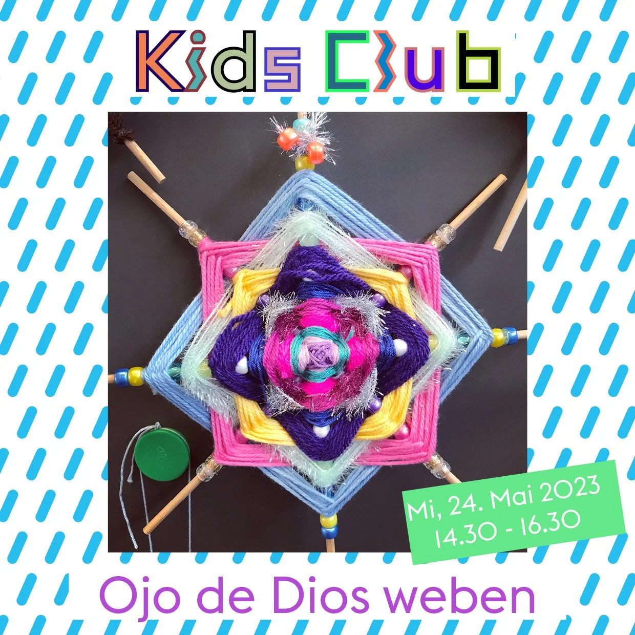 Kids Club: Ojo de Dios weben
