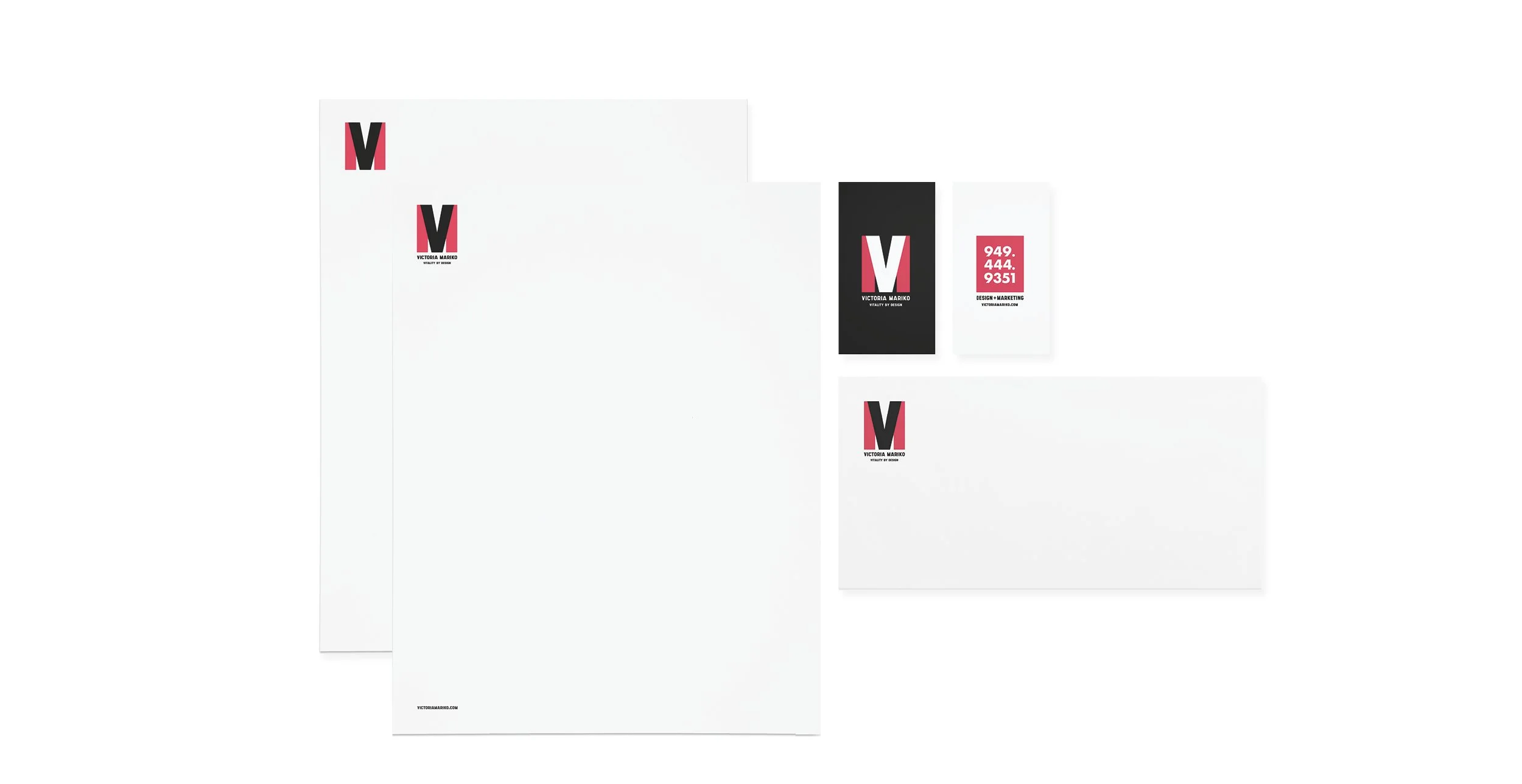 Victoria Smith / Professional Brand Identity / Business Stationery / victoriamariko.com