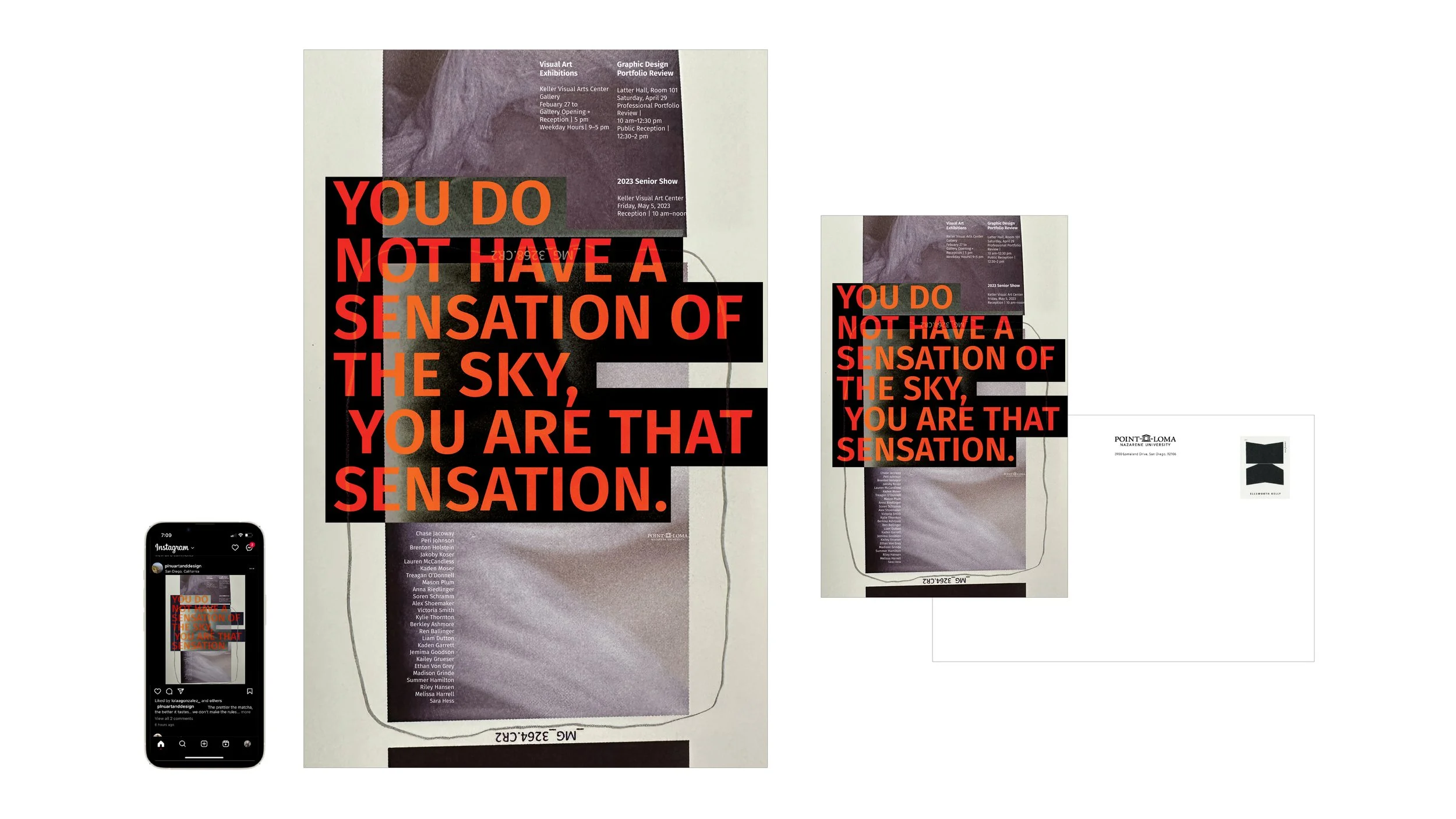 Jemima Goodson / 2023 Senior Show / Event Collateral / jemimagoodson.com