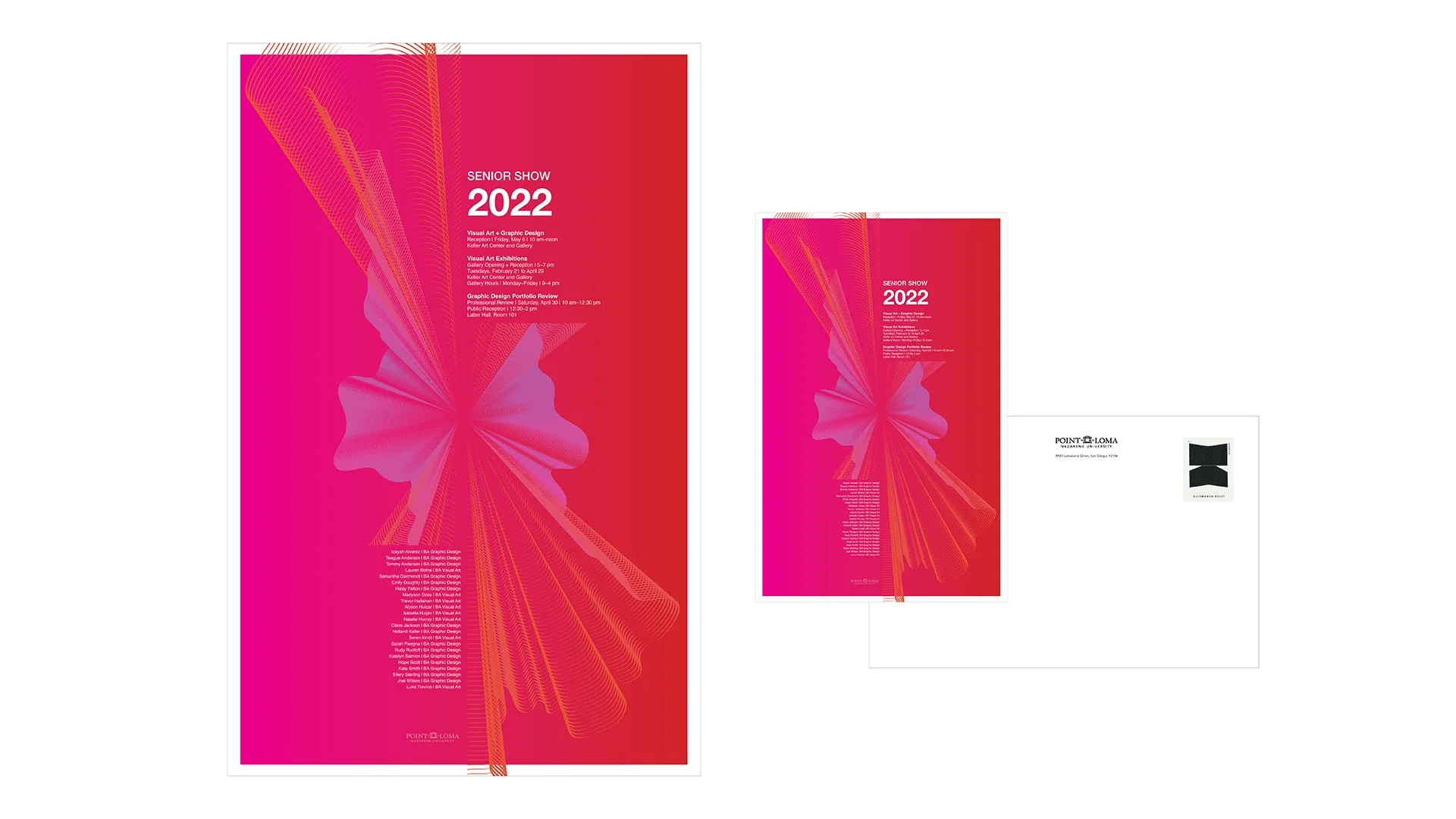 Katelyn Salmon / 2022 Senior Show / Brand Collateral / designdriven.studio.com