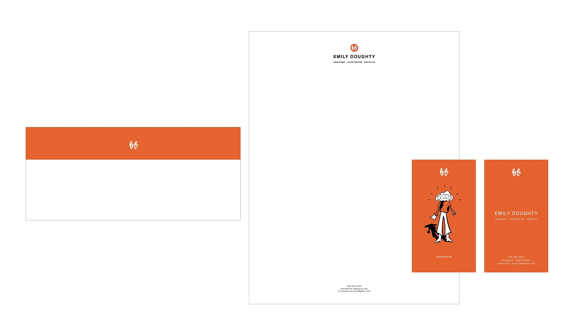Emily Doughty / Business Stationery / Professional Brand / emilydoughty.com