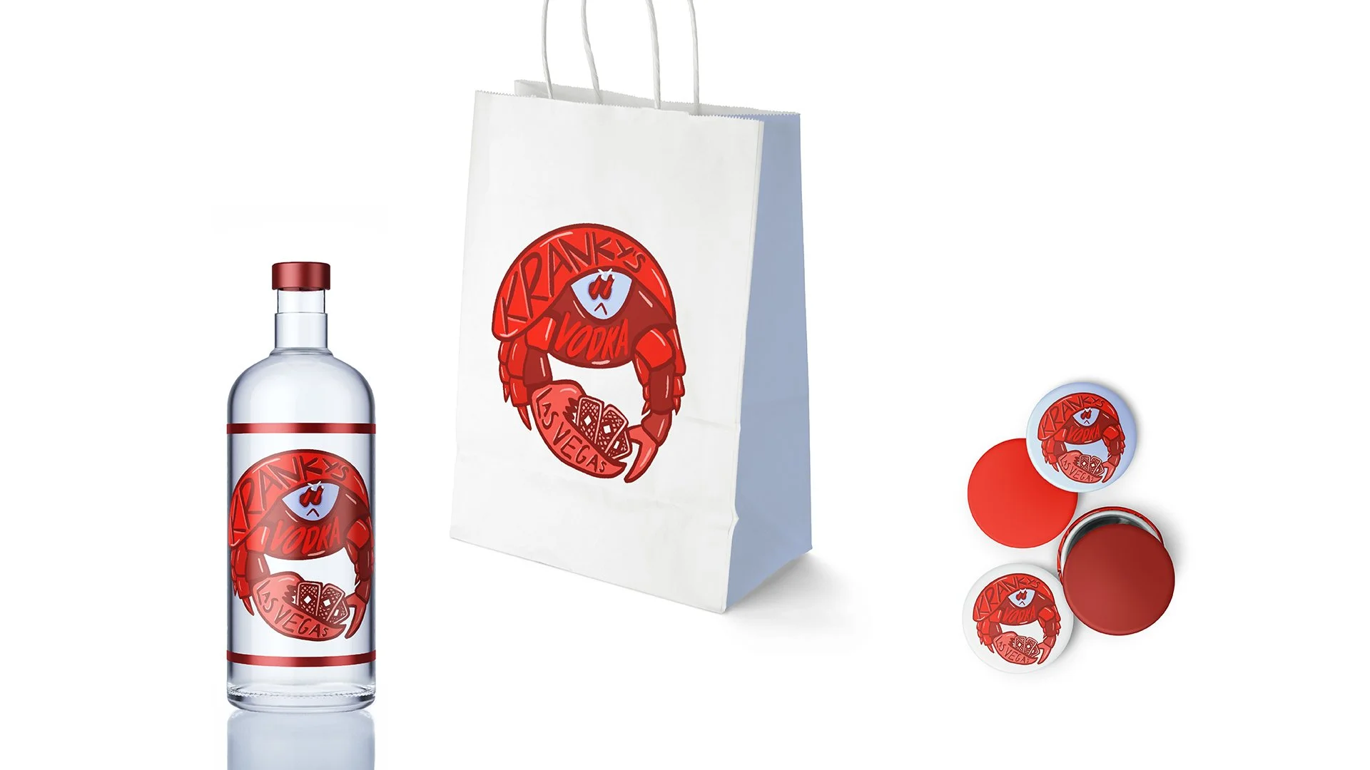Ellery Sterling / Kranky’s Vodka / Illustration + Design / ellerysterling.com