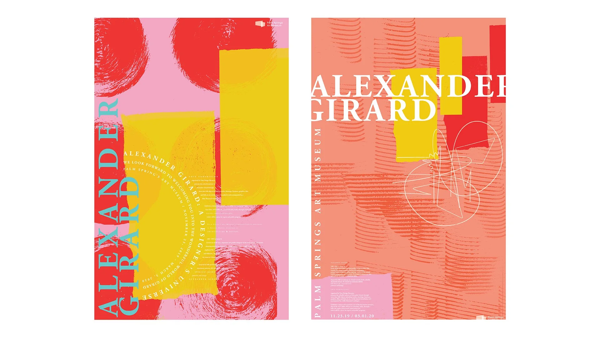 Kate Smith / Alexander Girard Posters / Palm Springs Museum of Art / kateesmith.com