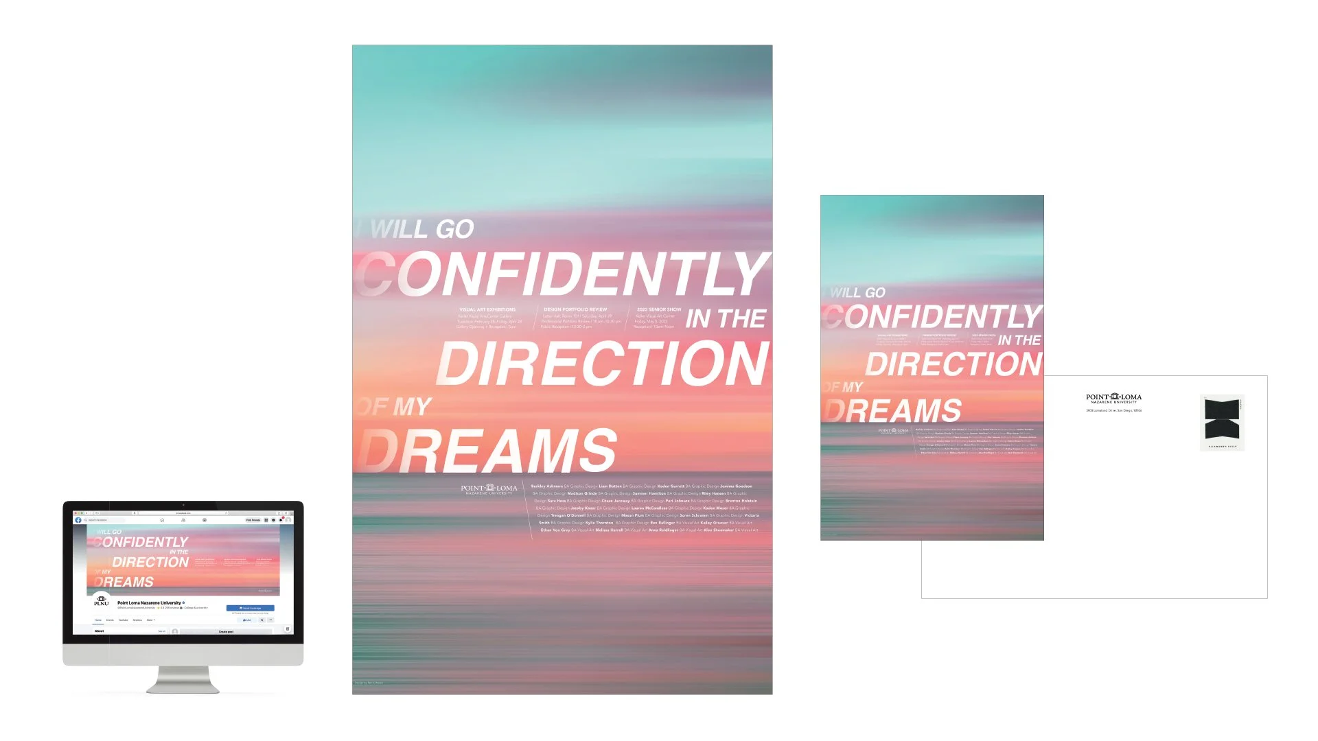 Peri Johnson / 2023 Senior Show / Promotional Collateral / perijohnson.com