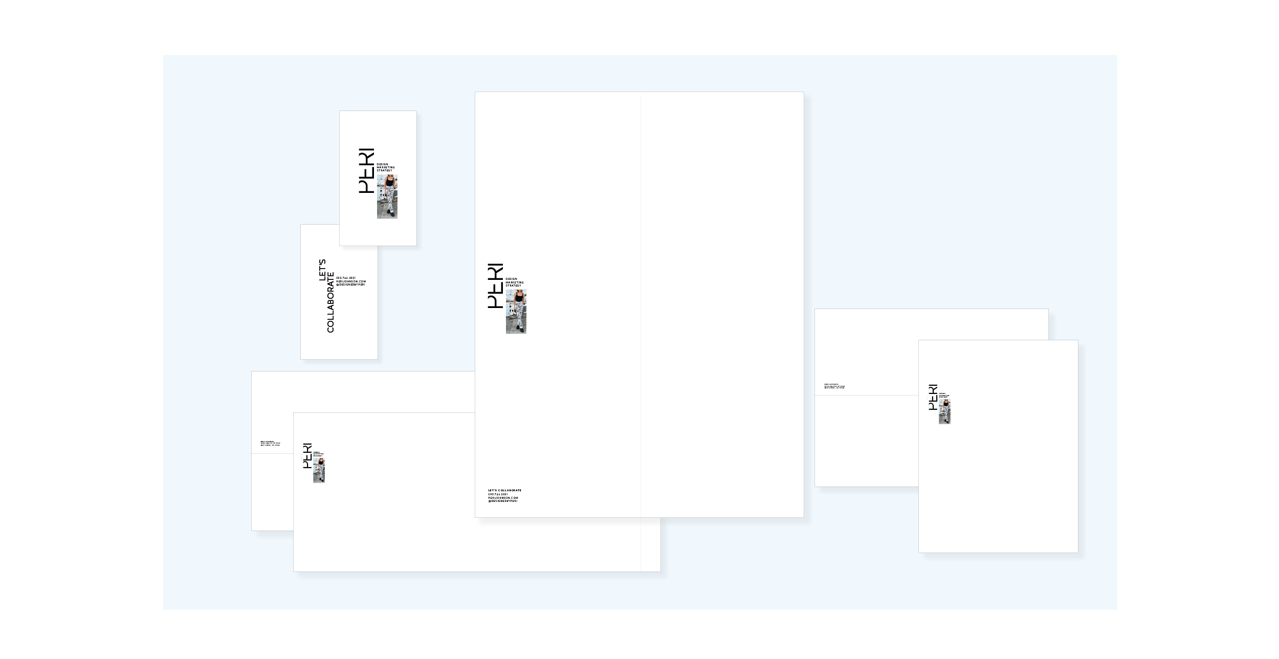 Peri Johnson / Professional Brand Identity / Business Stationery / perijohnson.com