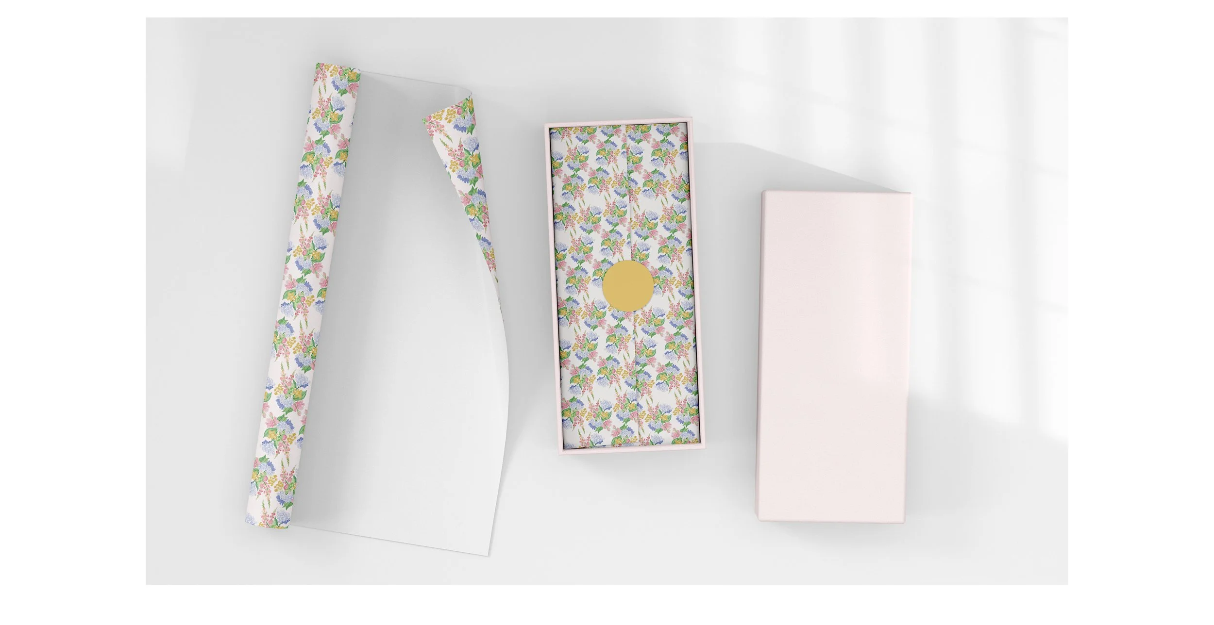 Riley Hansen / Self-Initiated Floral Wrap / Illustration / rileyanndesigns.com