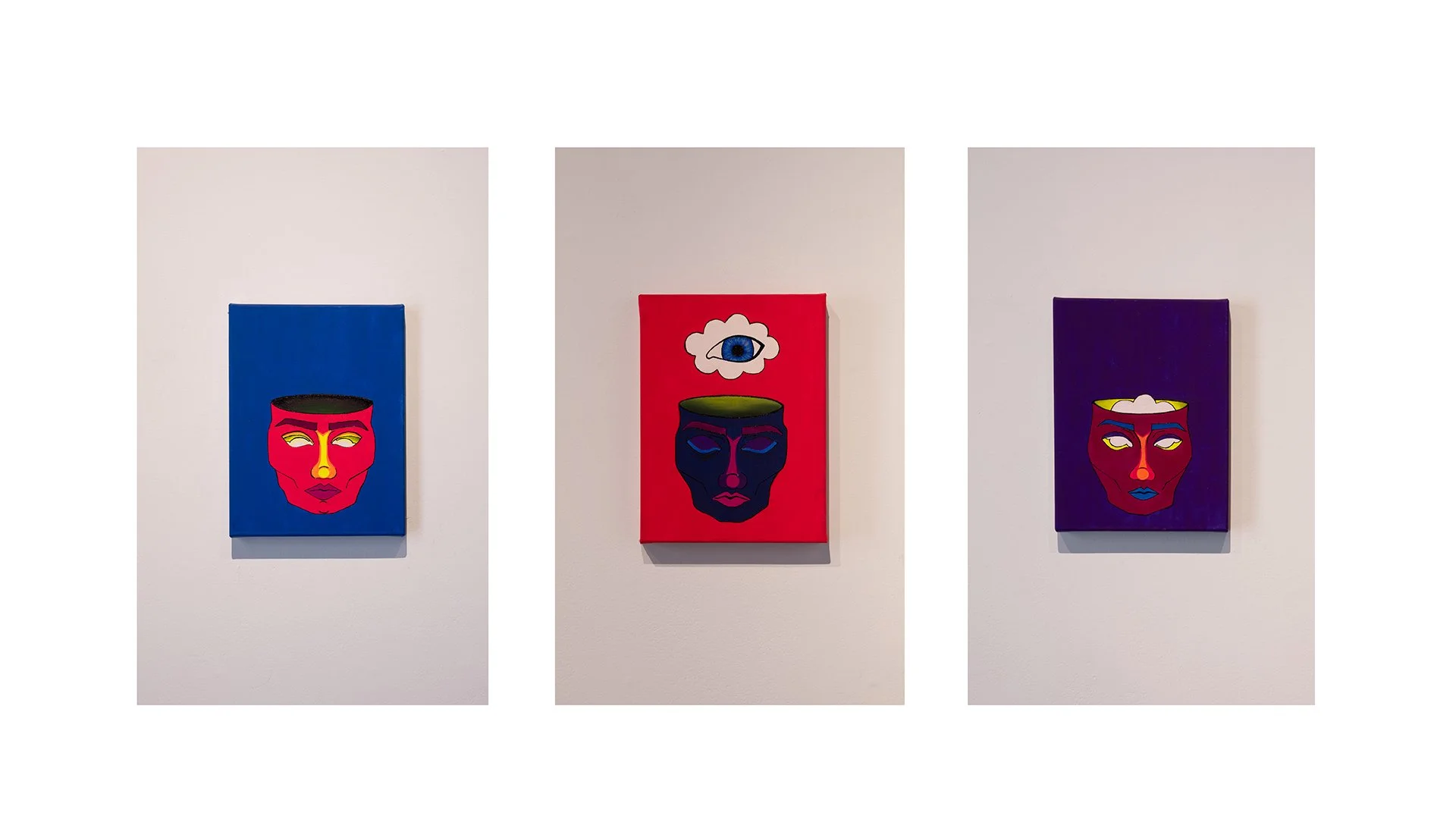 Seren Kindt / Dreamscape / Painting Triptych