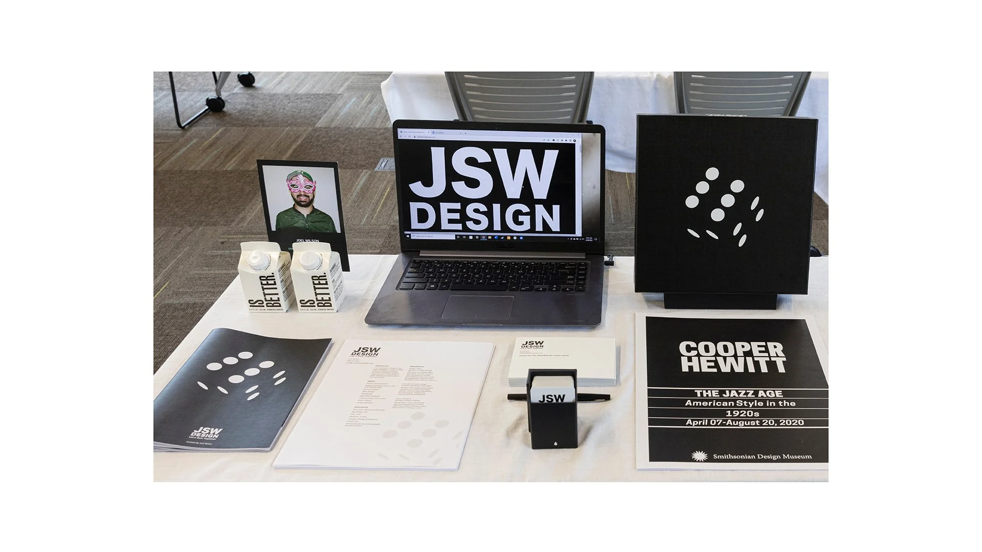 Joel Wilson / Professional Brand / Portfolio Review Projects / joelwilsondesigns.com