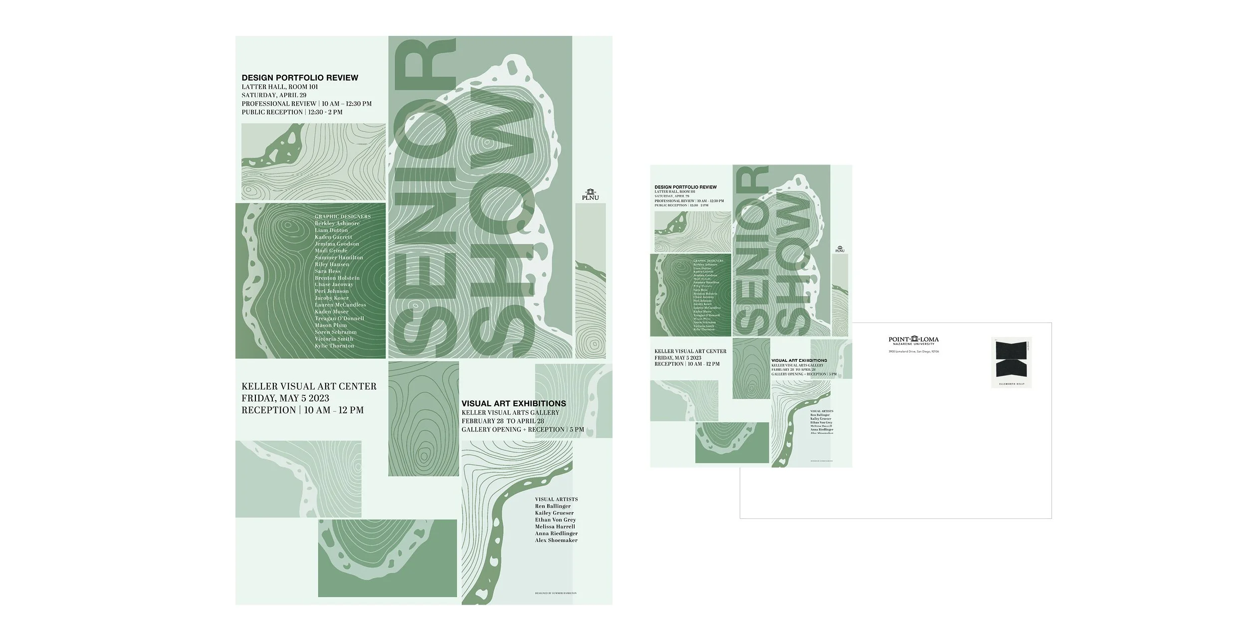 Summer Hamilton / 2023 Senior Show / Promotional Collateral / summerhamiltondesigns.com