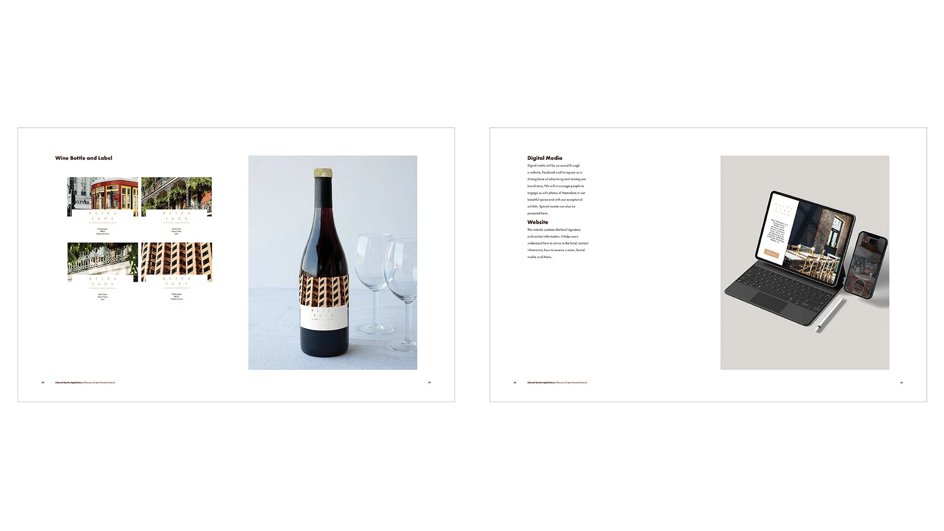Haley Felton / Eliza Jane Hotel / Rebrand Program Manual