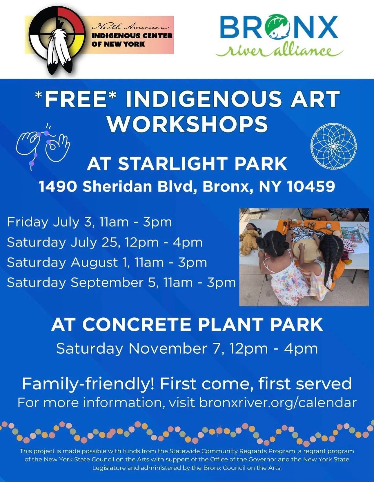 Indigenous Art Workshop with NAIC-NY