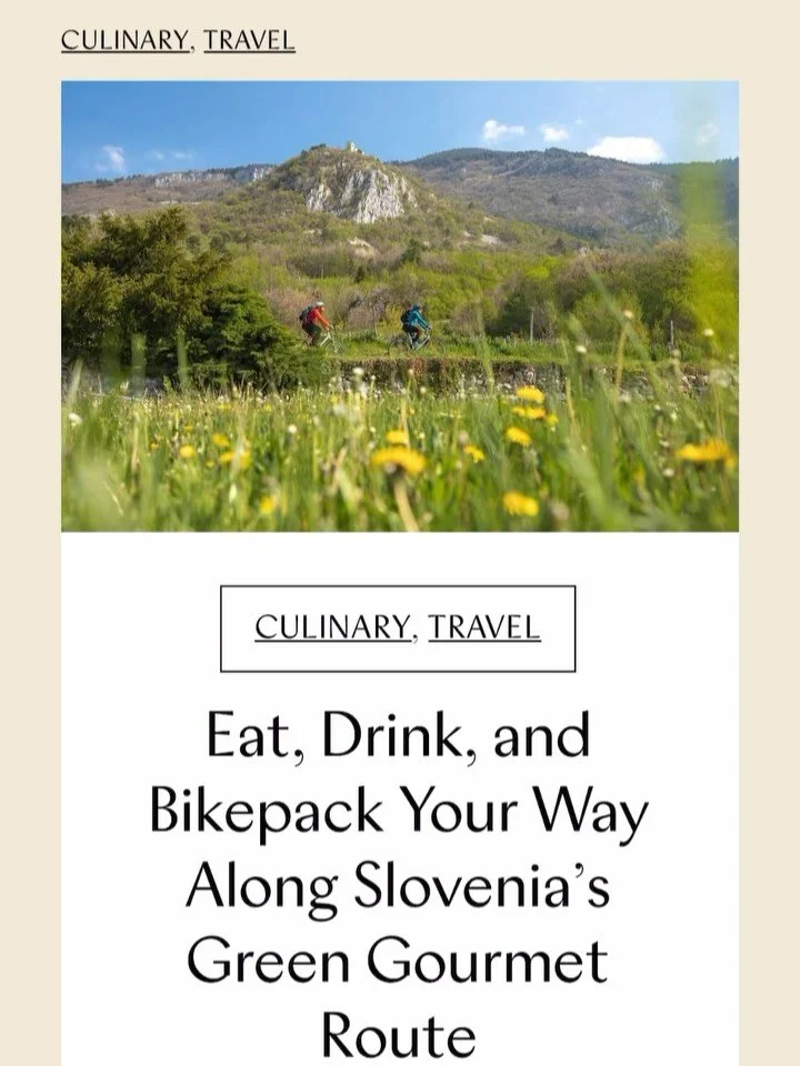 I&rsquo;m stoked that Azure Road, a wonderful publication that covers mindful travel + living, allowed me to write this story about my 3-week honeymoon bikepacking adventure in Slovenia with my husband. I had a lot of fun writing this one, and hopefu