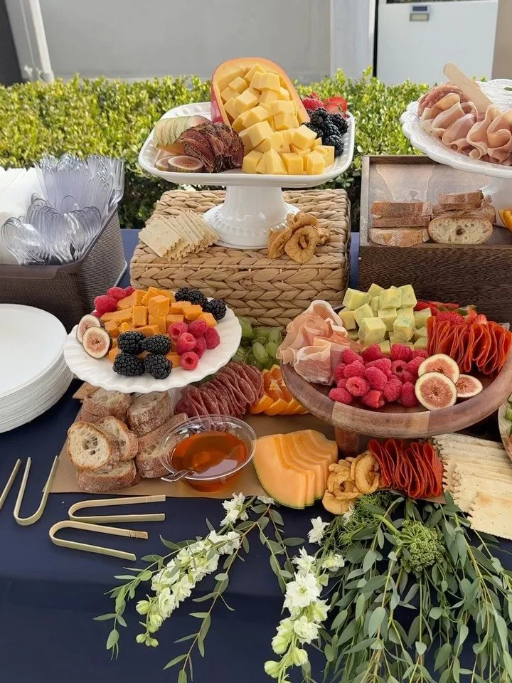 Retirement parties are better with pretty, delicious food