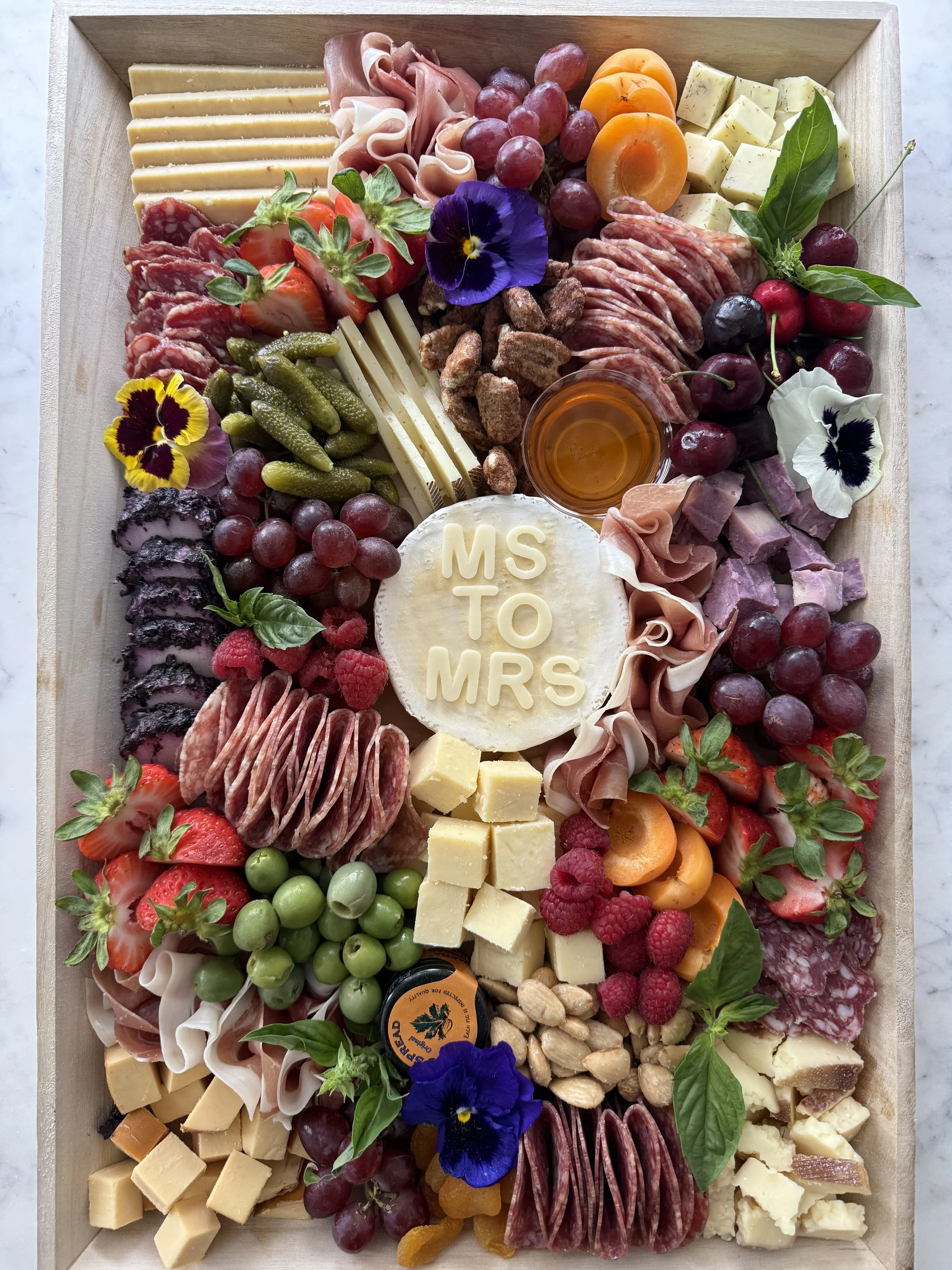 large charcuterie board for wedding - san marcos