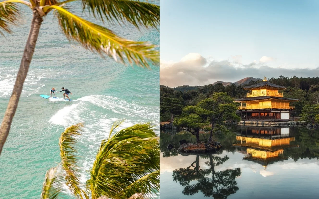 One Trip, Two Destinations