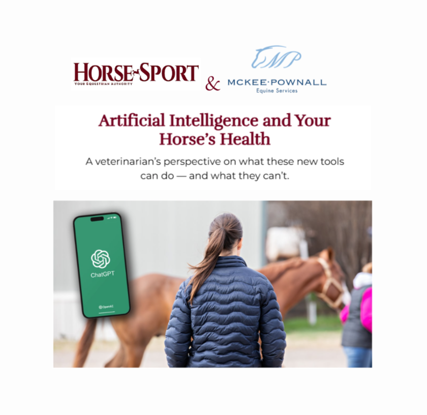 Artificial Intelligence and Your Horse’s Health