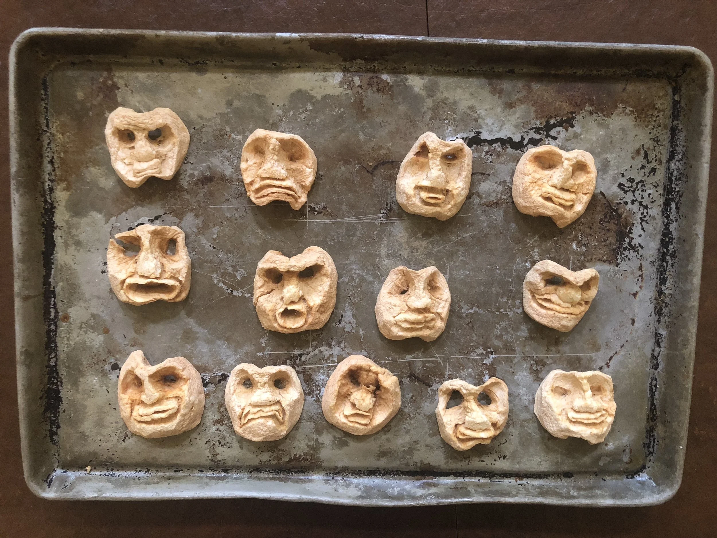 Shrunken Head Apples — My Spooky Little Soul