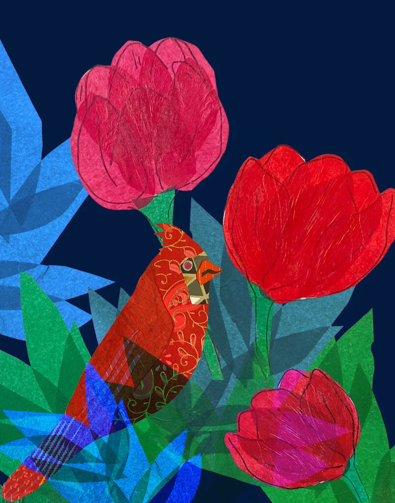 Print_Pink Flowers & Cardinal_web.jpeg