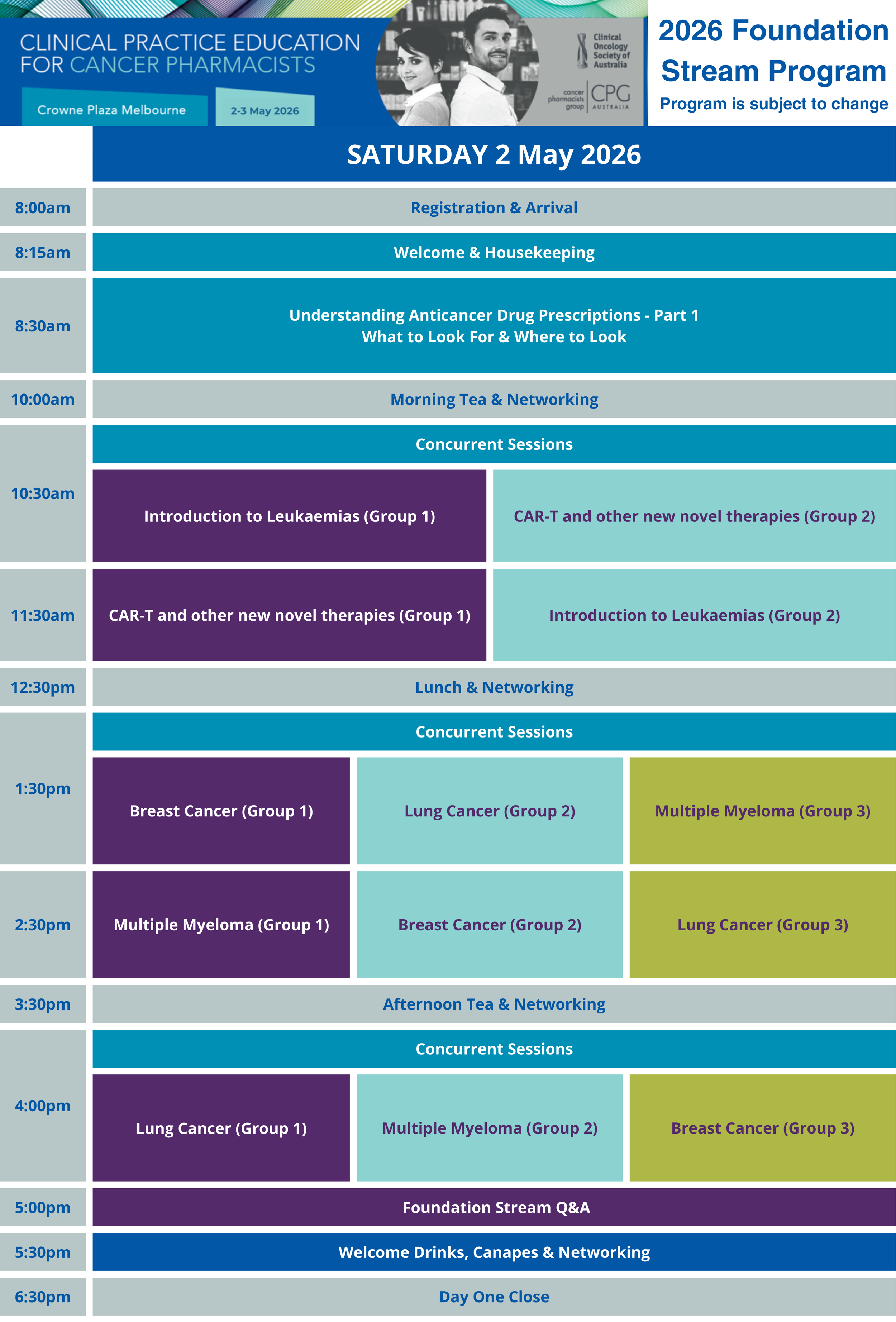 CPG Foundation Course Web App — COSA CPG Courses