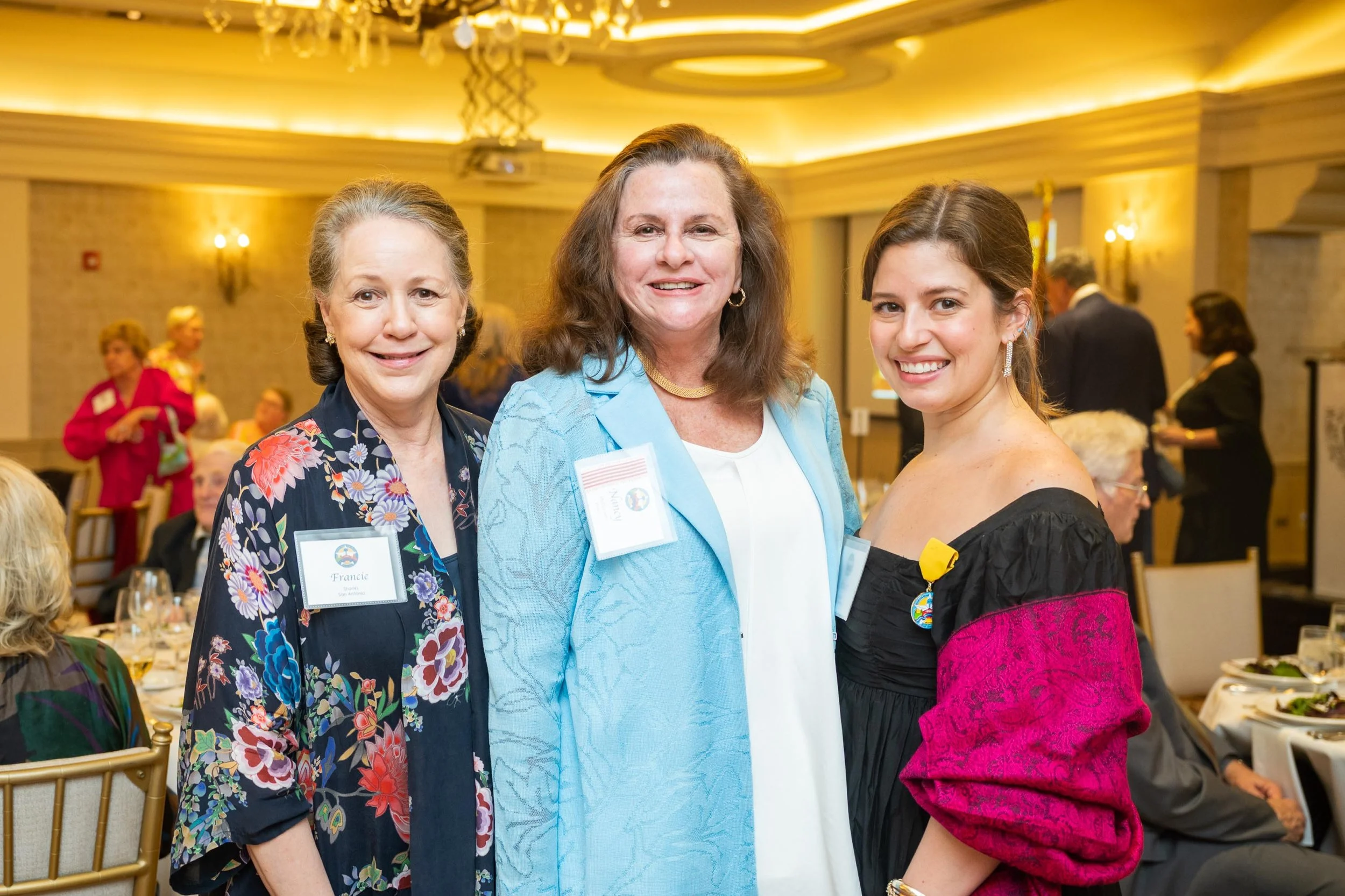 Francie Shanks, Nancy McGovern, and Stuart Folkes