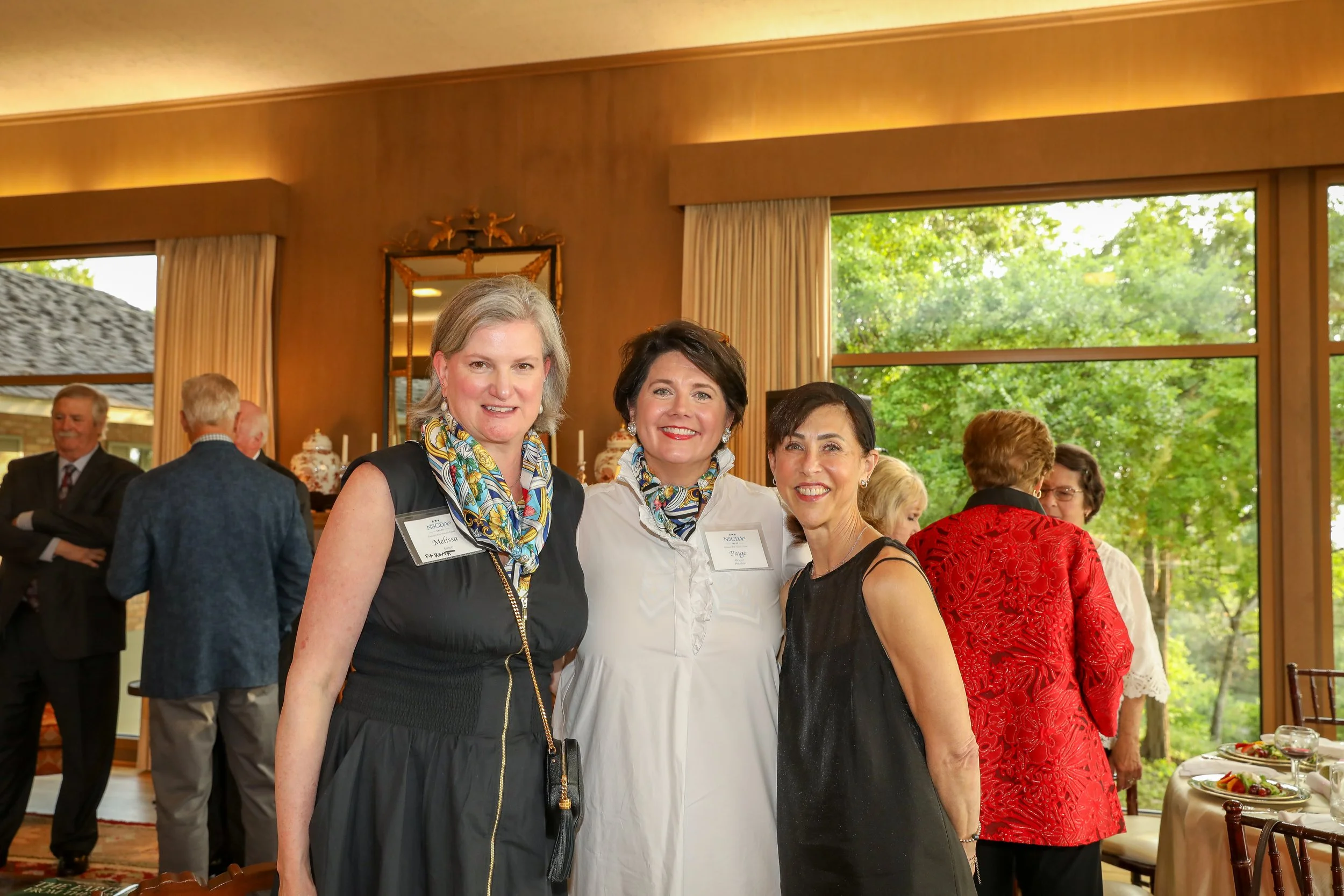 Melissa Eason (FW), Paige Ridout and Judy Farrell (Houston)
