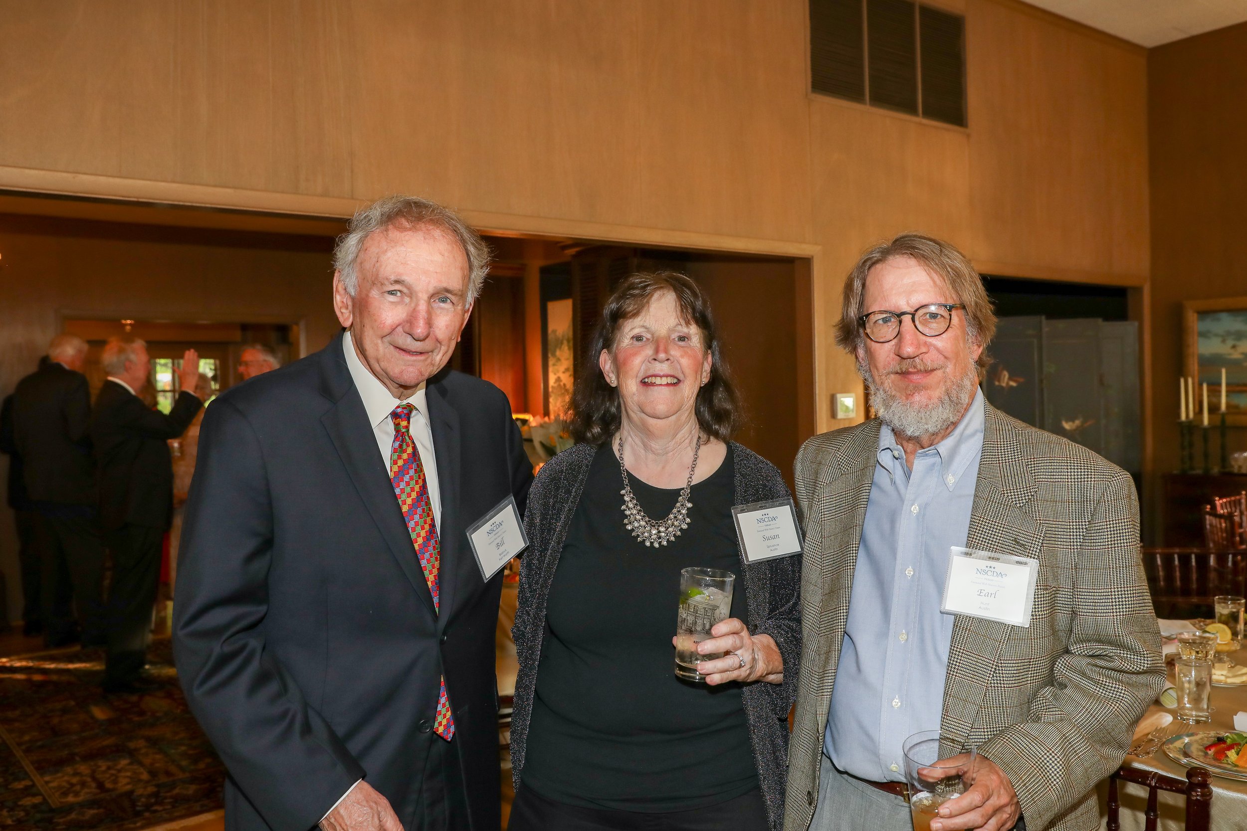 Bill Blalock, Susan Spruance, and Earl Hunt