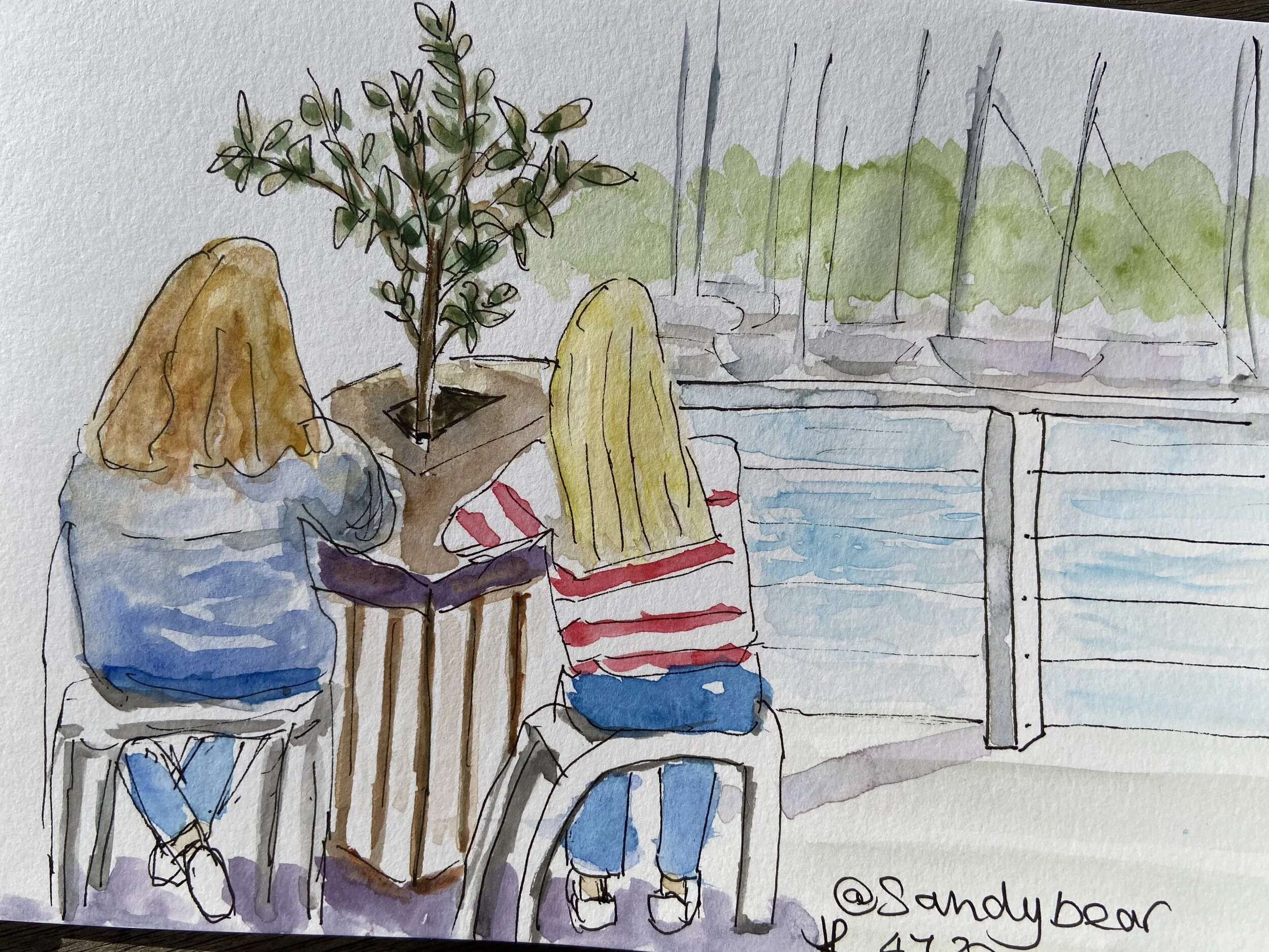 Coffee time with friends