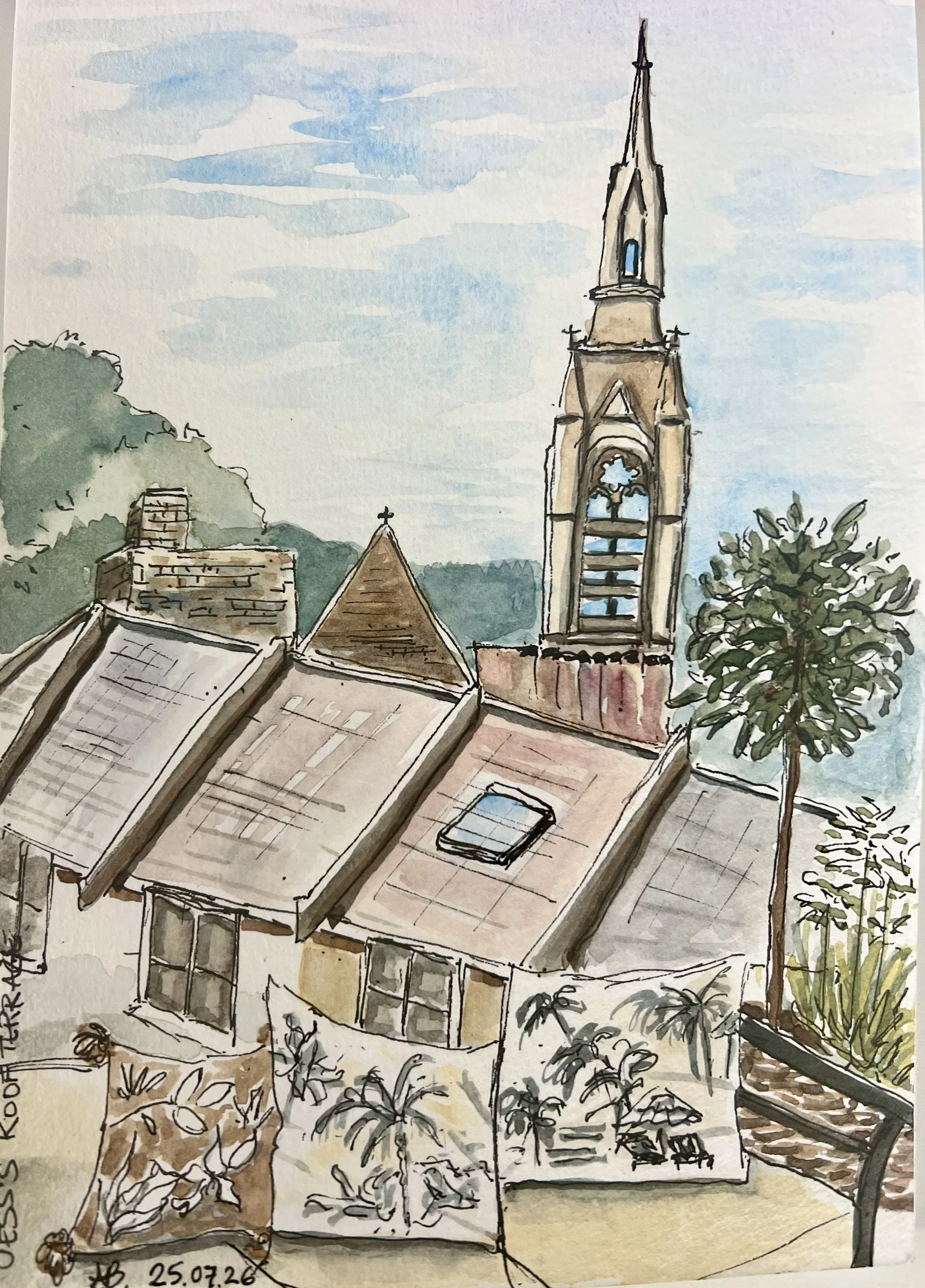 London watercolour