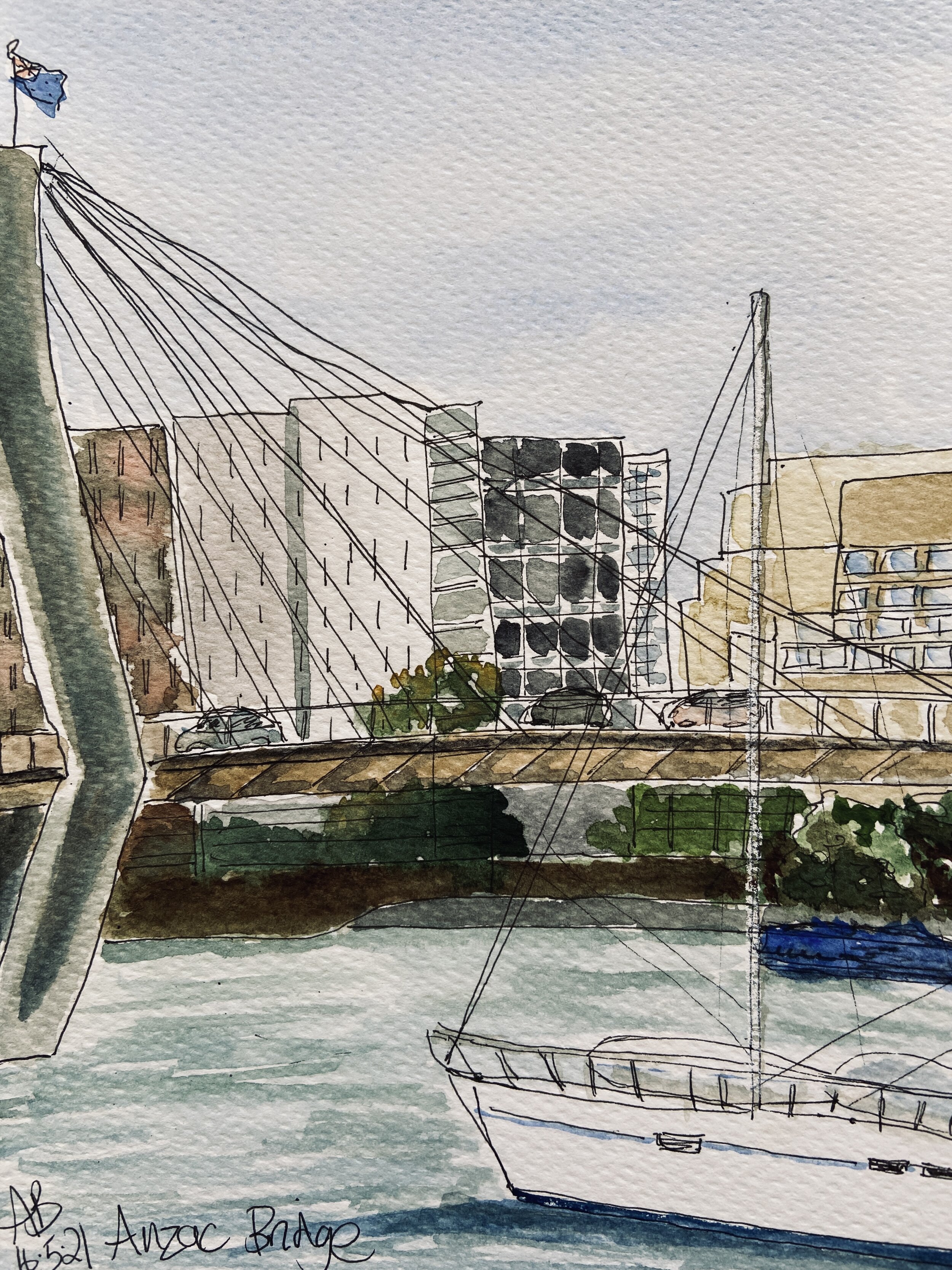 Anzac Bridge, Sydney NSW