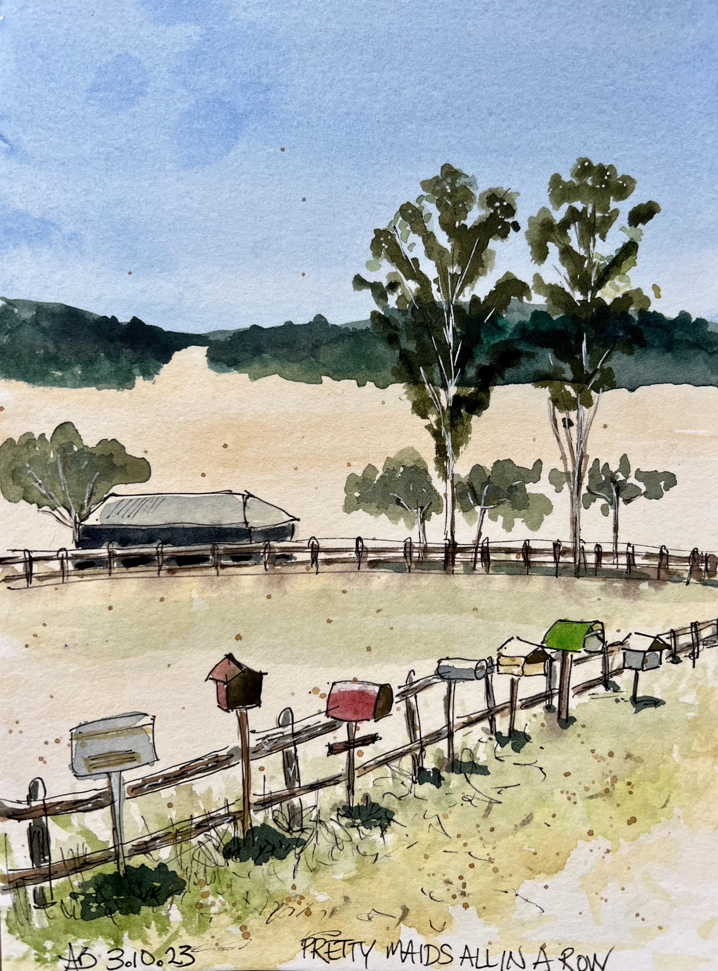 Hunter  Valley mailboxes