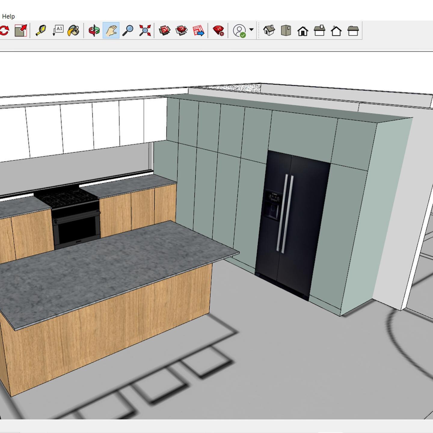 My own dream home... 4 years later and almost there!! Having a visualisation tool like Sketch Up has been such a helpful way to bring the rooms to life.