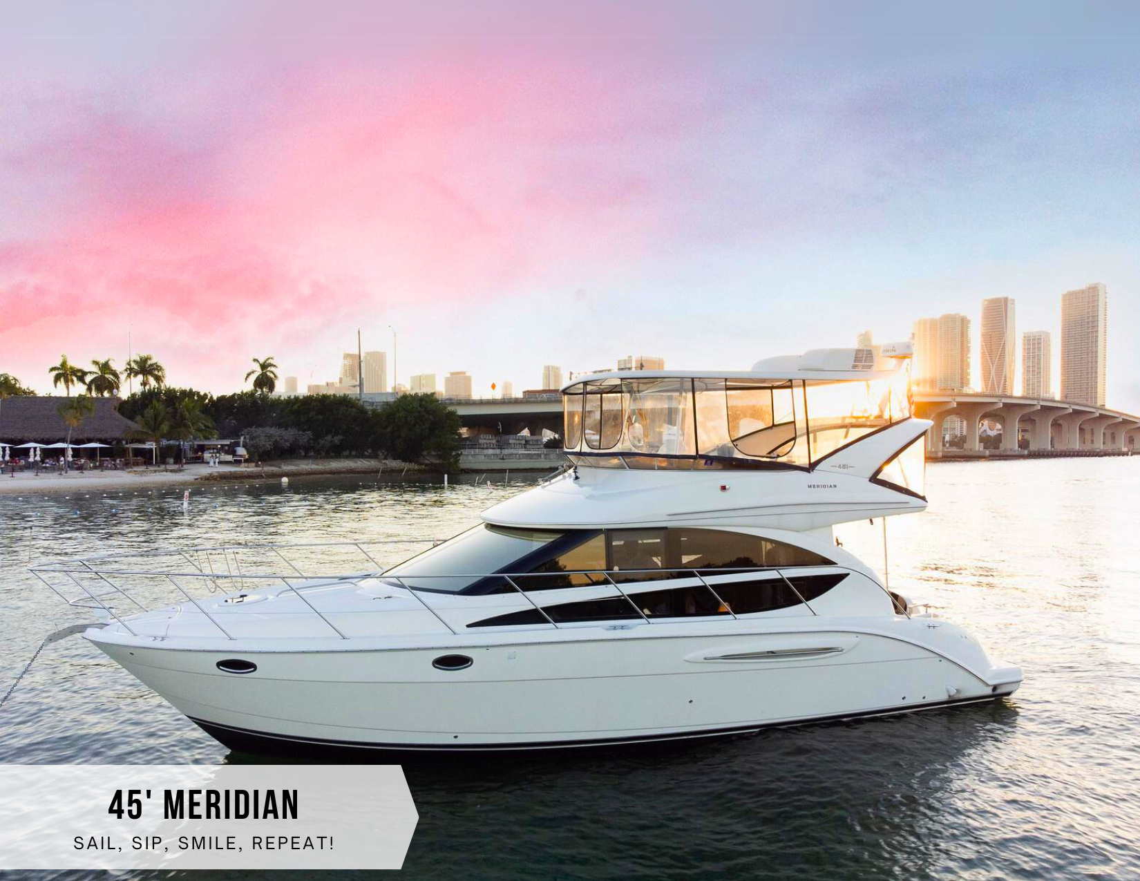45' Meridian Starting at $2,280/6h