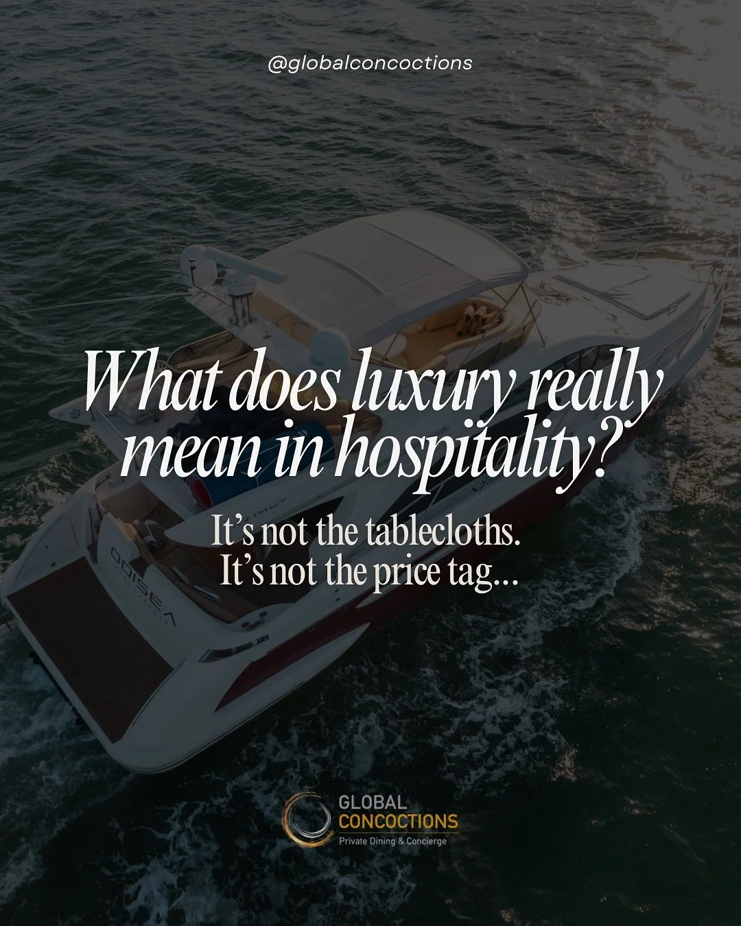 Luxury in hospitality is about the art of anticipation. 

True luxury lies in the seamless moments: the server who remembers your preference without asking, the perfectly timed course arrival, the genuine smile that makes you feel like the only guest