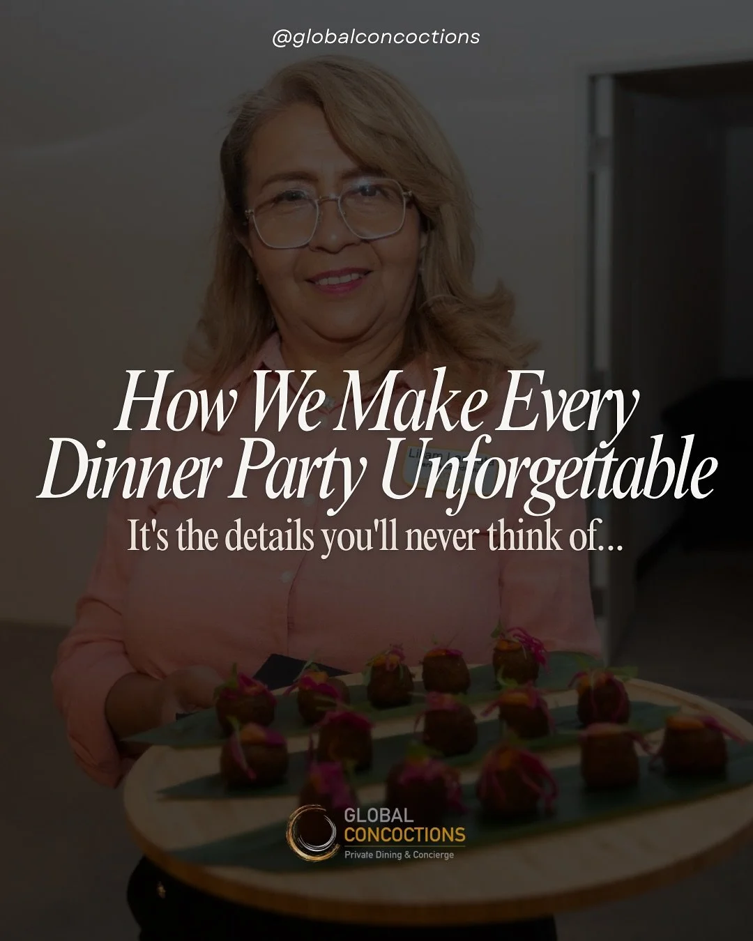 We focus on the details to give you the best Miami experience possible.

#GlobalConcoctions #Chef #Miami #Miamitrip