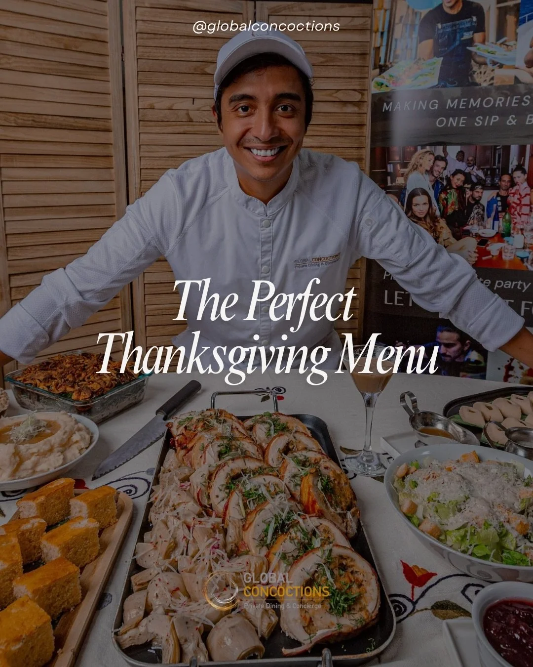 What's your favorite thanksgiving dish?

📸: @hectorfvisuals 

#Thanksgiving #Cornbread #Concierge #PrivateDinning #GlobalConcoctions