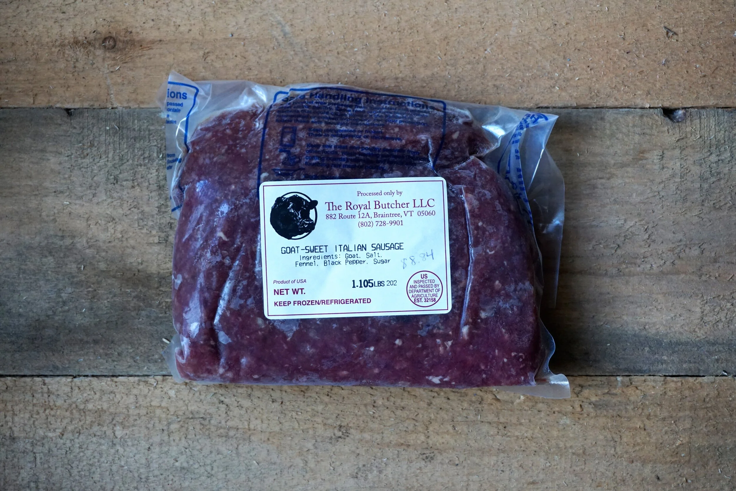 Goat - Sweet Italian Sausage