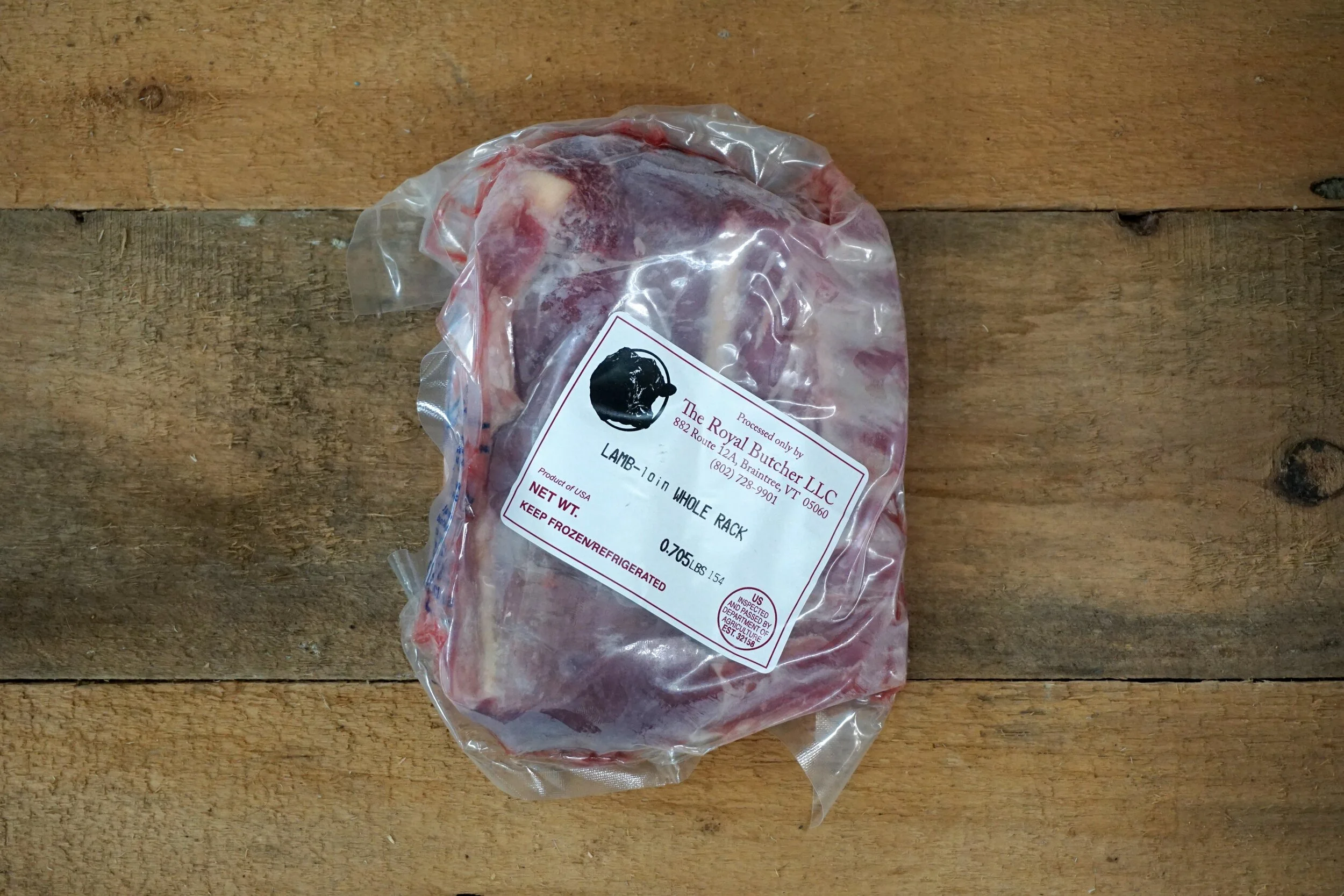 Lamb - Whole Loin Rack