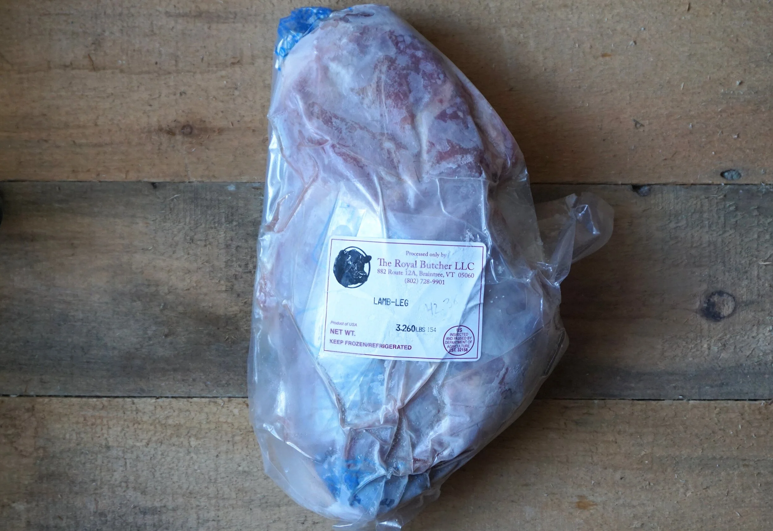 Lamb - Whole Leg (Bone-In)