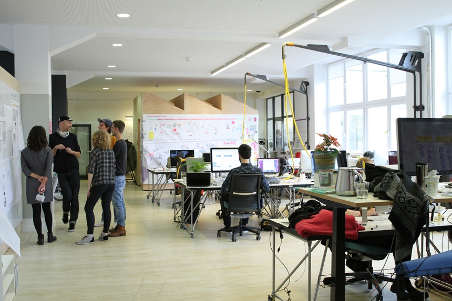 A picture from Fjord’s Berlin Studio that embodies hack-able space principles. Read more.