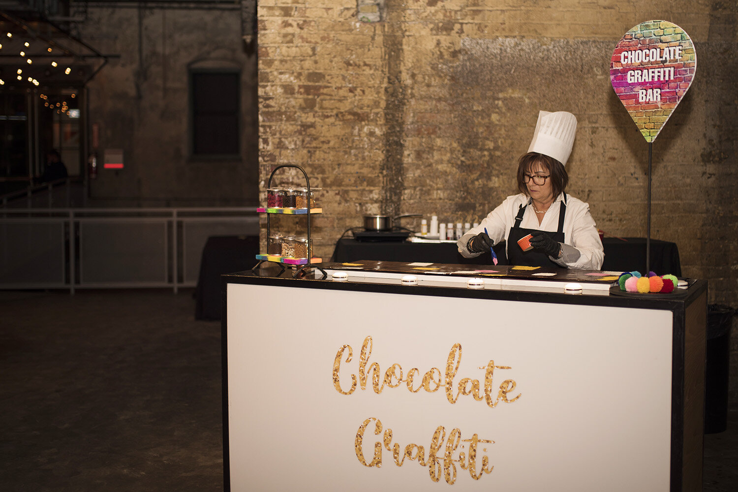 Chocolate and art collide, leaving your guests to break the mould.