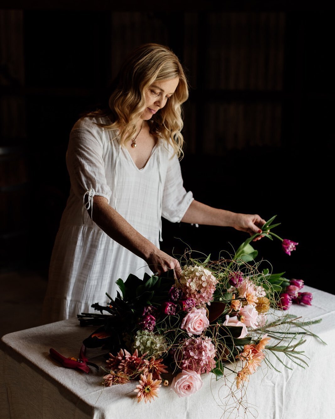 This is the lovely Nat who I got to photograph last week for her floristry business.  Nat had a strong direction in what she wanted for her branding, which always makes for a great shoot.  We discussed colours and mood boards to make sure we created 
