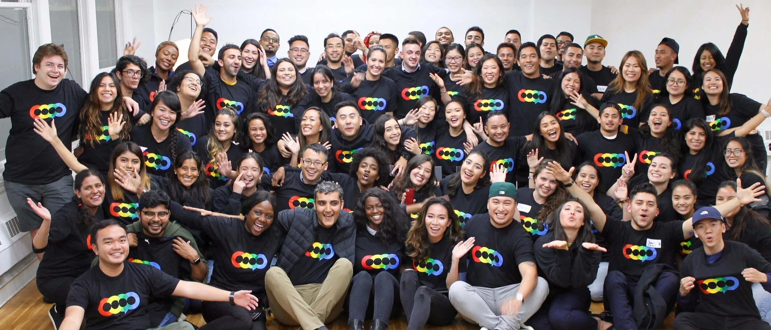 Photo of a COOP bay area cohort. All smiles!