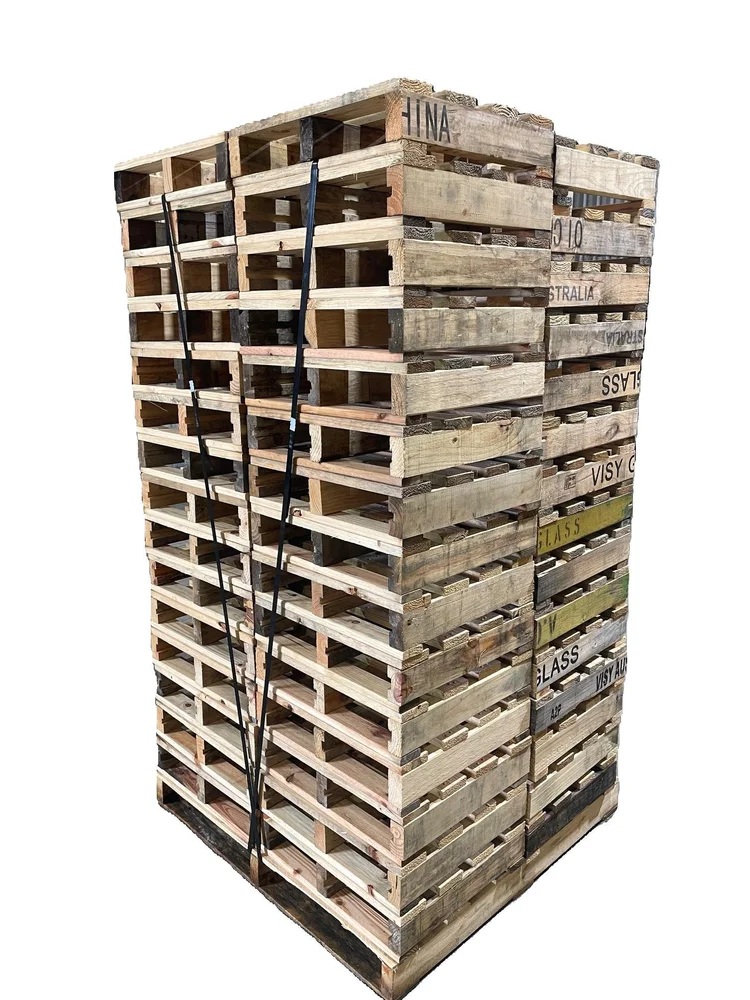 Recycled Timber Pallets Brisbane | Eco-Friendly Pallet Solutions | Tom ...